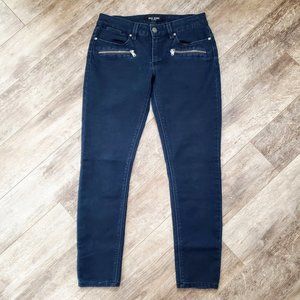 Max Jeans Skimmer Zip Front Stretchy Jeans 6